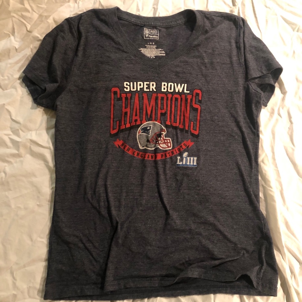 Women’s Patriots SB VIII Champs T-shirt - Large